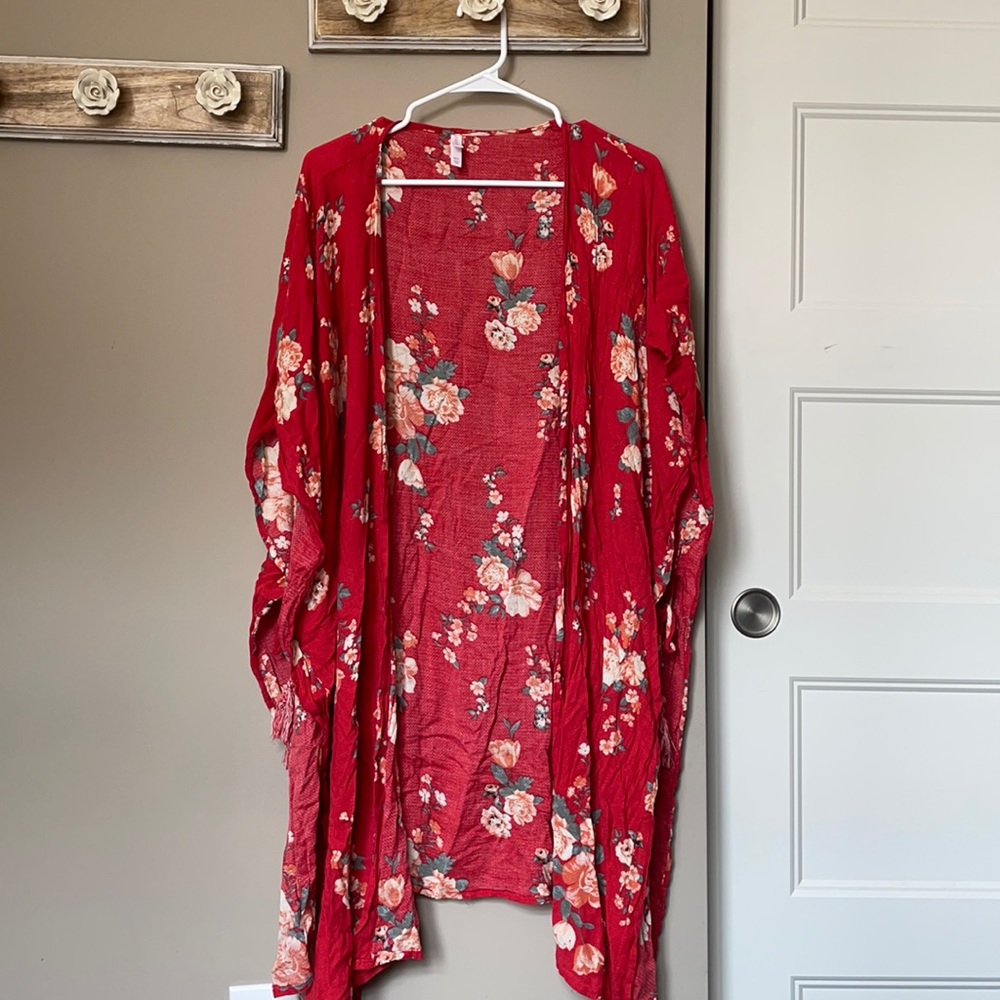 floral kimono
